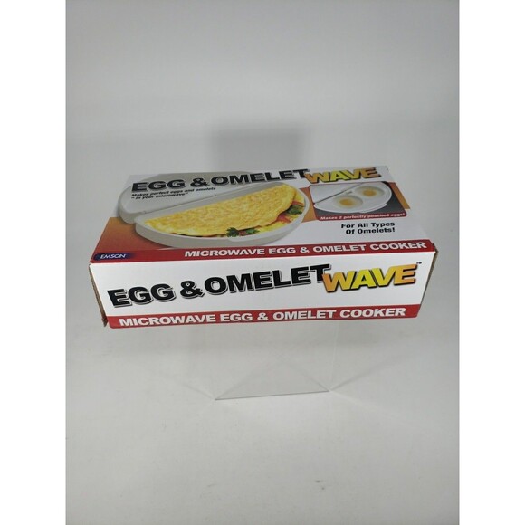 Egg & Omelet Wave Microwave Cooker NEW in Box Makes Perfect Eggs & Omelets Emson - Picture 5 of 15